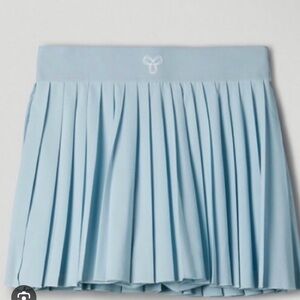 TNA Sky Blue Pleated tennis Skirt